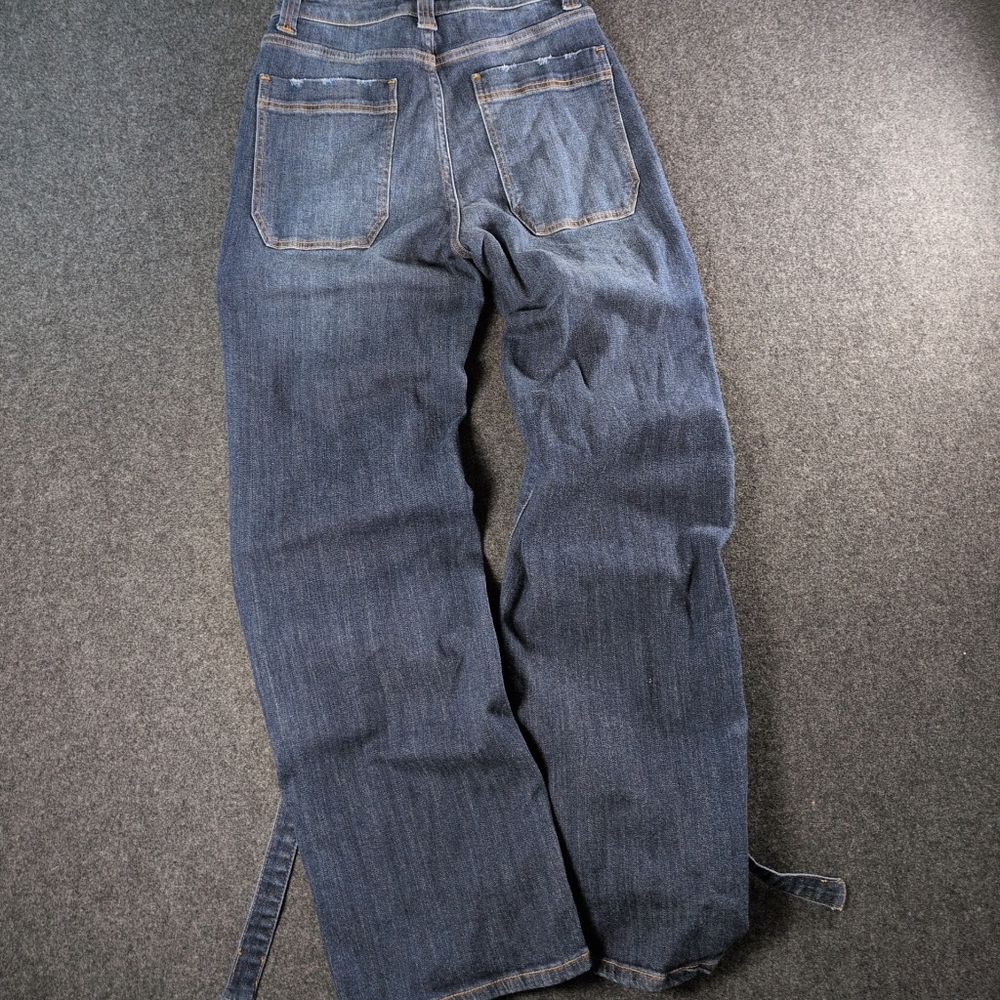 Akira Blue Cargo Jeans - Picture 2 of 9